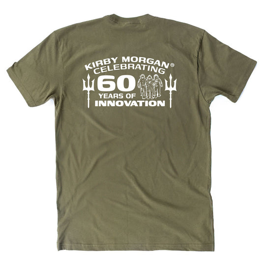 Kirby Morgan 60th Anniversary T-Shirt VERDE