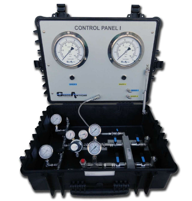 PANEL DE GASES / TDS 2Buceadores
