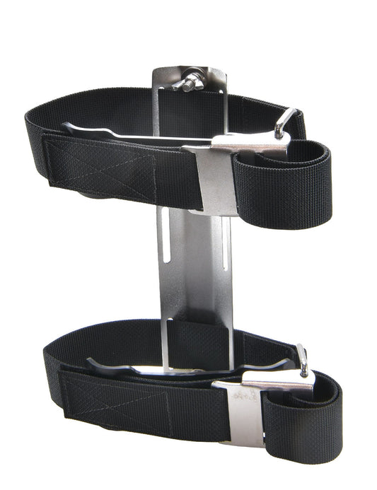 PLACA TDS MONOBOTELLA ACERO INOXIDABLE CON 2