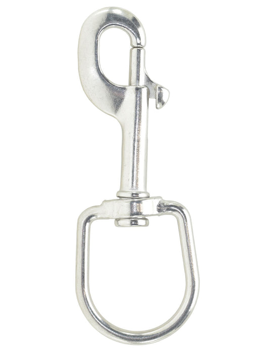 MOSQUETON TDS ACERO OVAL GATILLO 120 MM 1 1/4 "