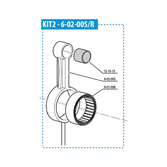 Kit Biela 2ª etapa Compresor MCH-6