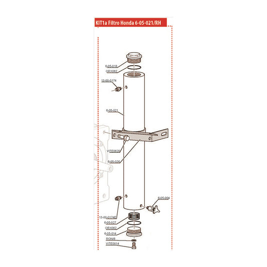 Cuerpo Porta Filtro MCH6 / Icon