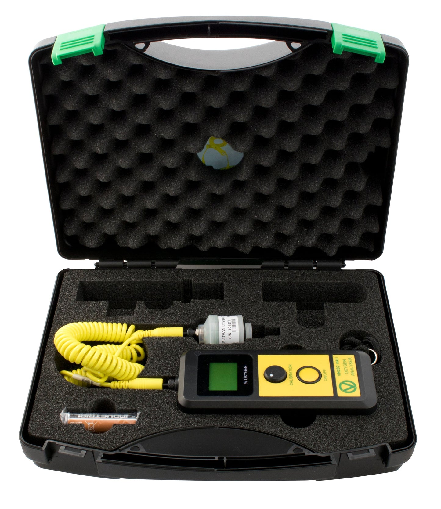 ANALIZADOR OXIGENO VANDAGRAPH VN202 + DIN KIT