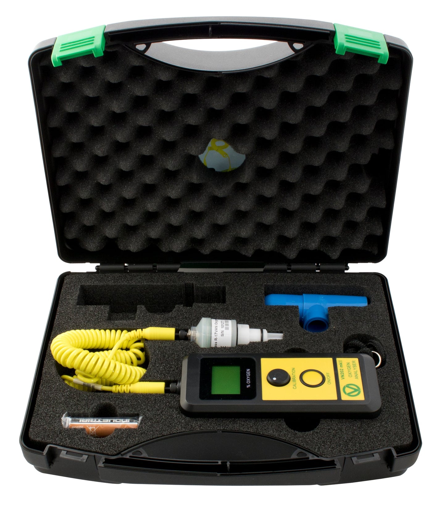 ANALIZADOR OXIGENO VANDAGRAPH VN202 + DIN KIT