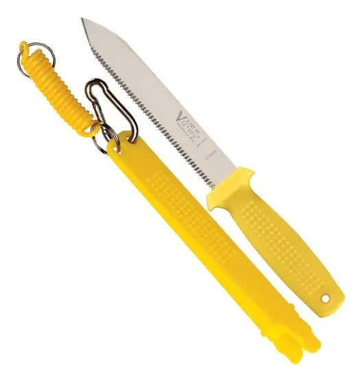 CUCHILLO GREEN RIVER + FUNDA CON MOSQUETON