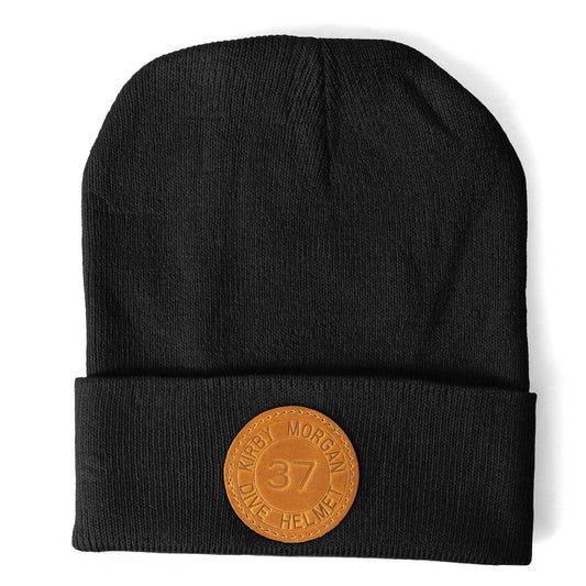 KM 37 Plaque Beanie NEGRO