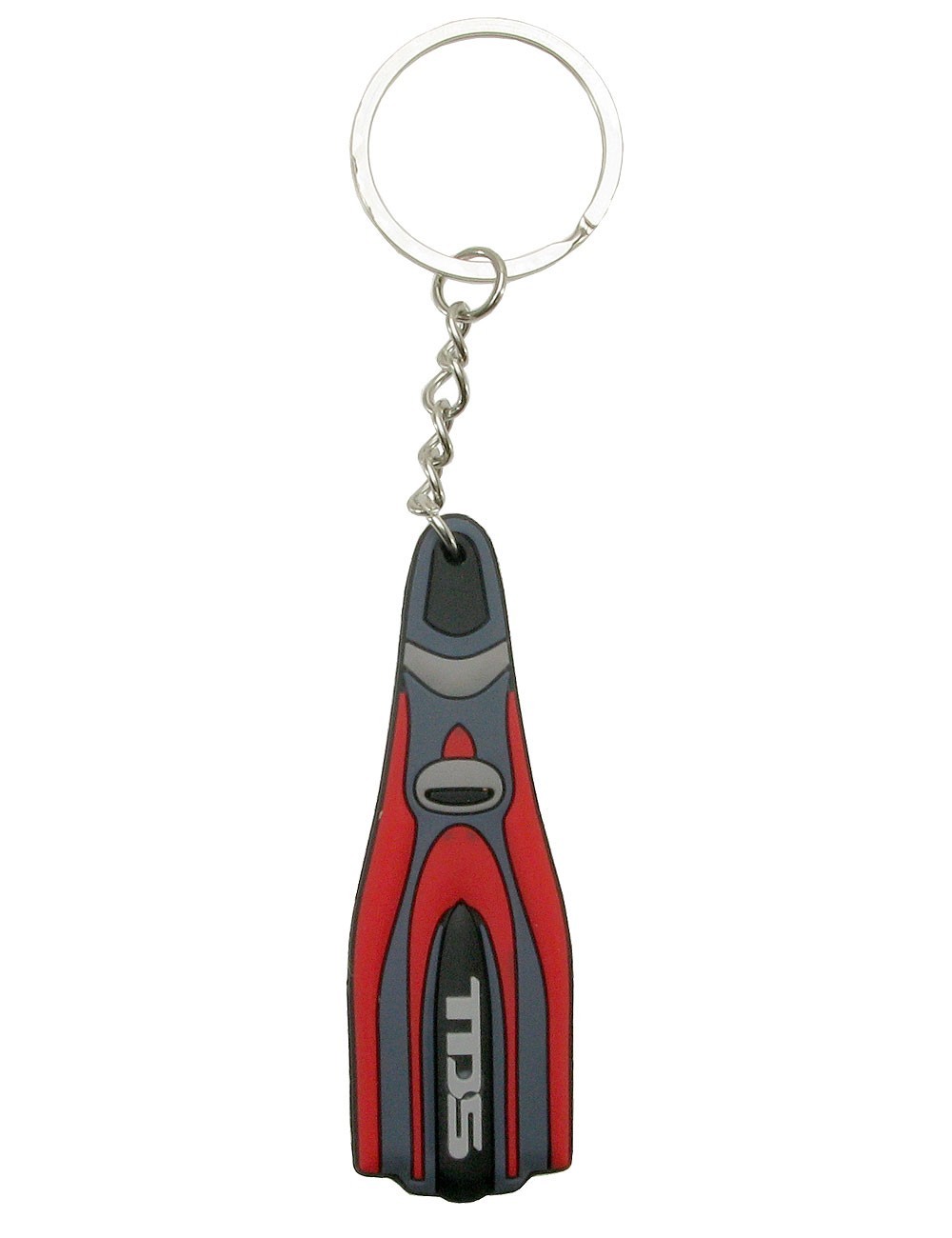 LLAVERO TDS ALETA NEGRO ROJO