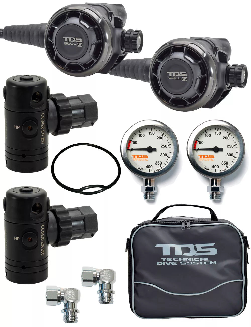 REGULADOR GULL Z SIDEMOUNT COMPLETO