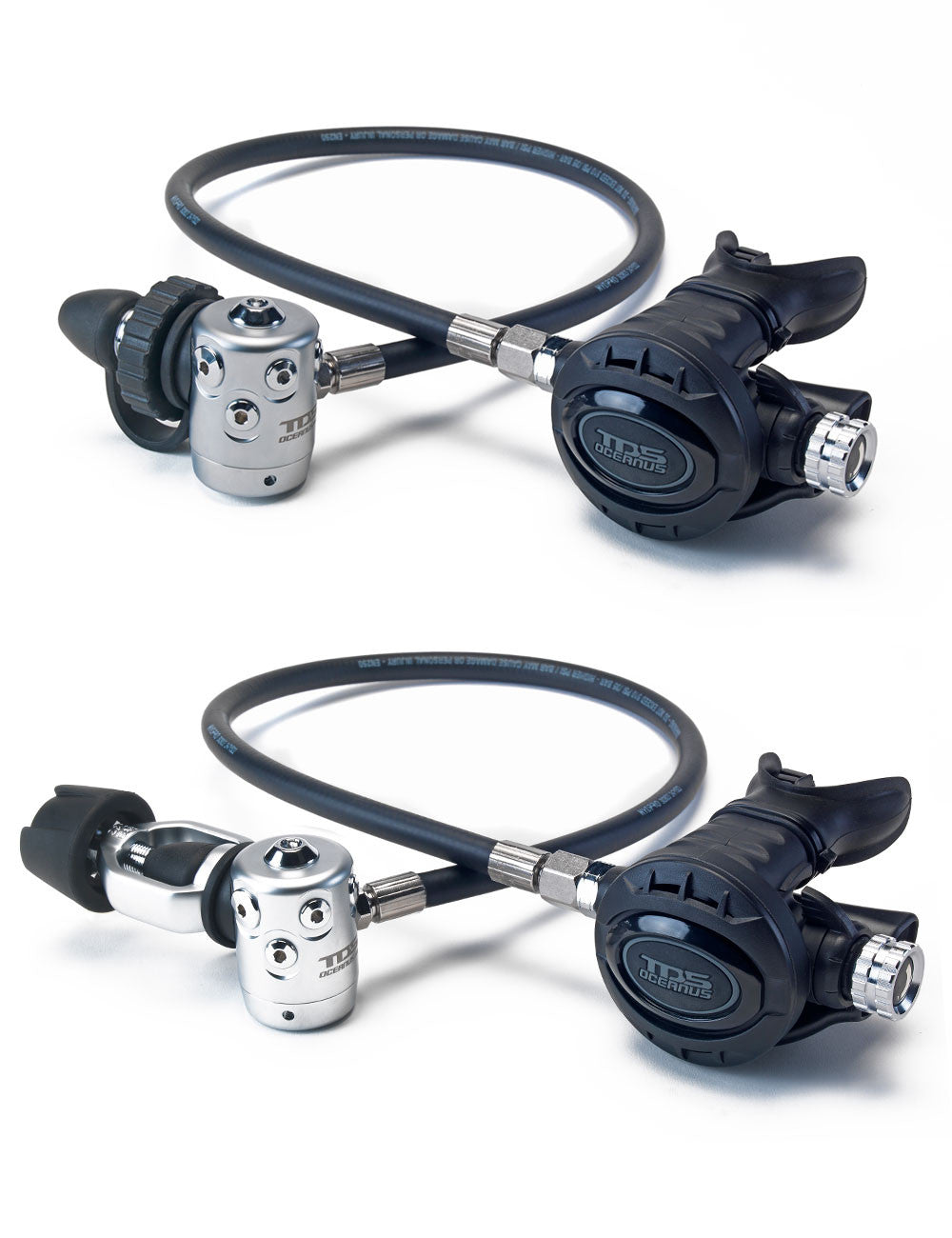 Regulador TDS Oceanus Pro DIN y YOKE con mangueras de baja 