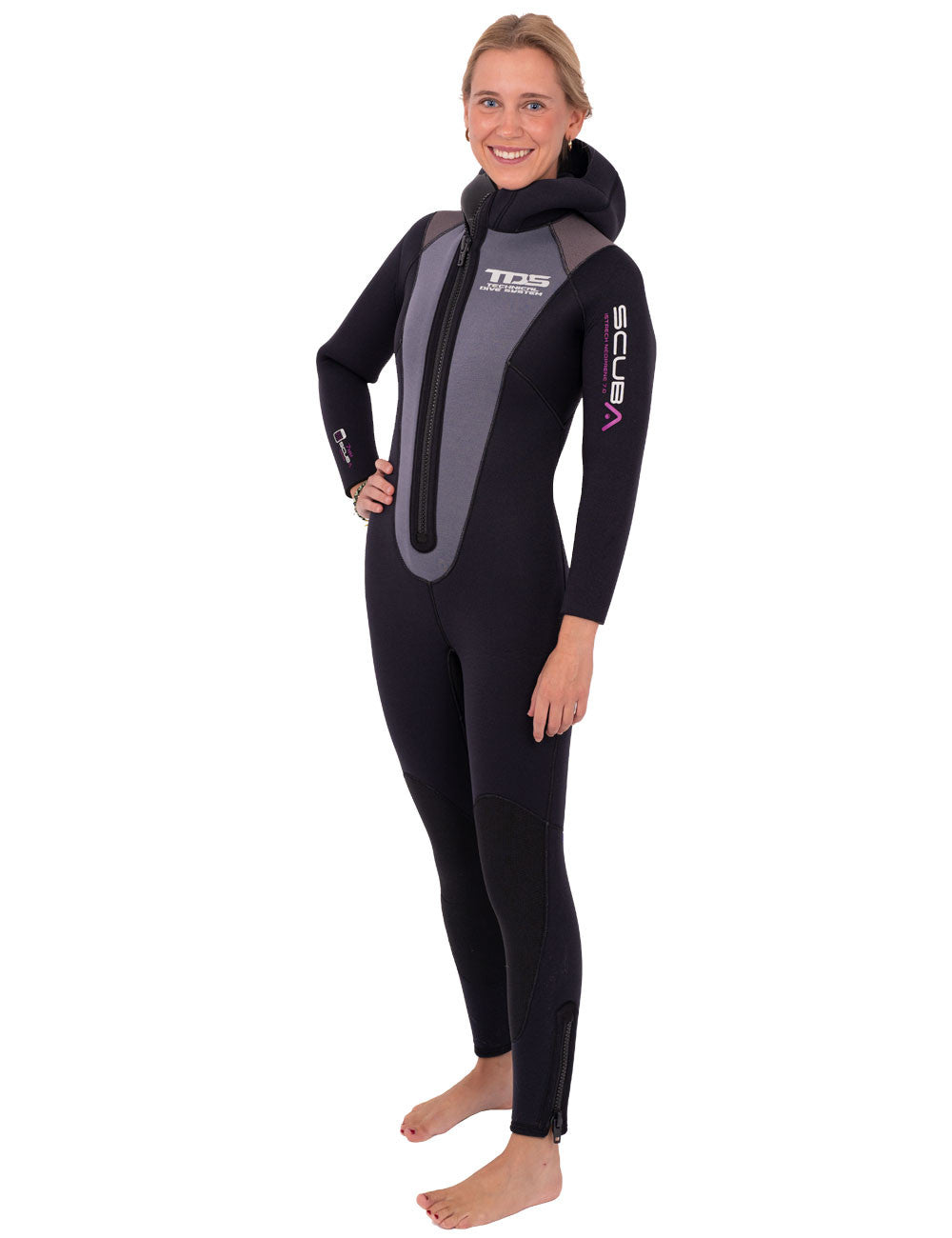 Traje de neopreno Scuba 7.0mm para mujer