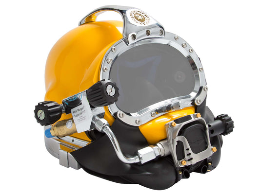Casco KIRBY MORGAN SuperLite 27 W/455 REG, repuesto para casco de buceo comercial